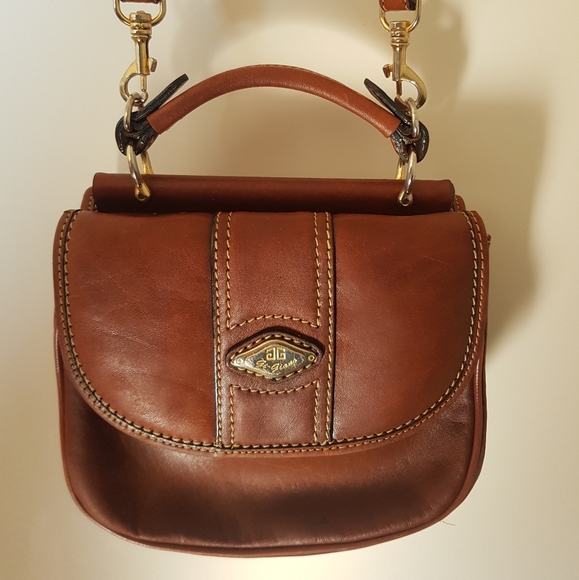 VINTAGE Genuine Italian Leather Bag - Picture 4 of 10